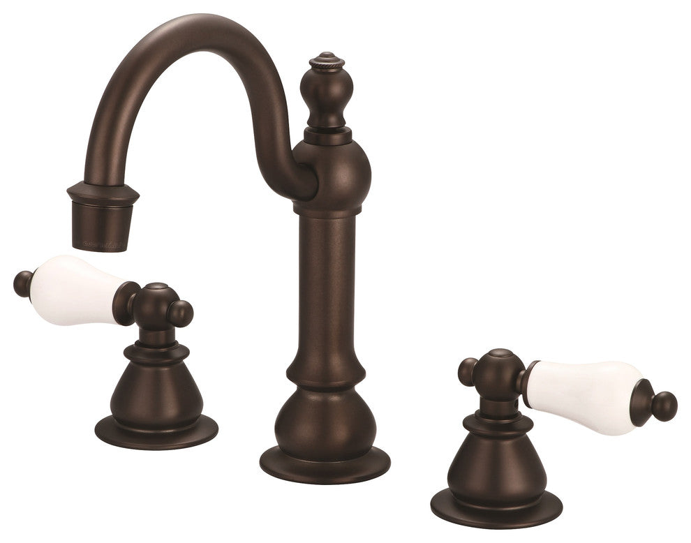 Water Creation Vintage Classic Widespread Lavatory Faucet With Pop-Up Drain