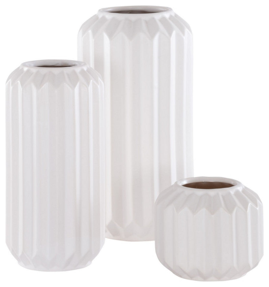Safavieh Emari Ceramic Vase, White