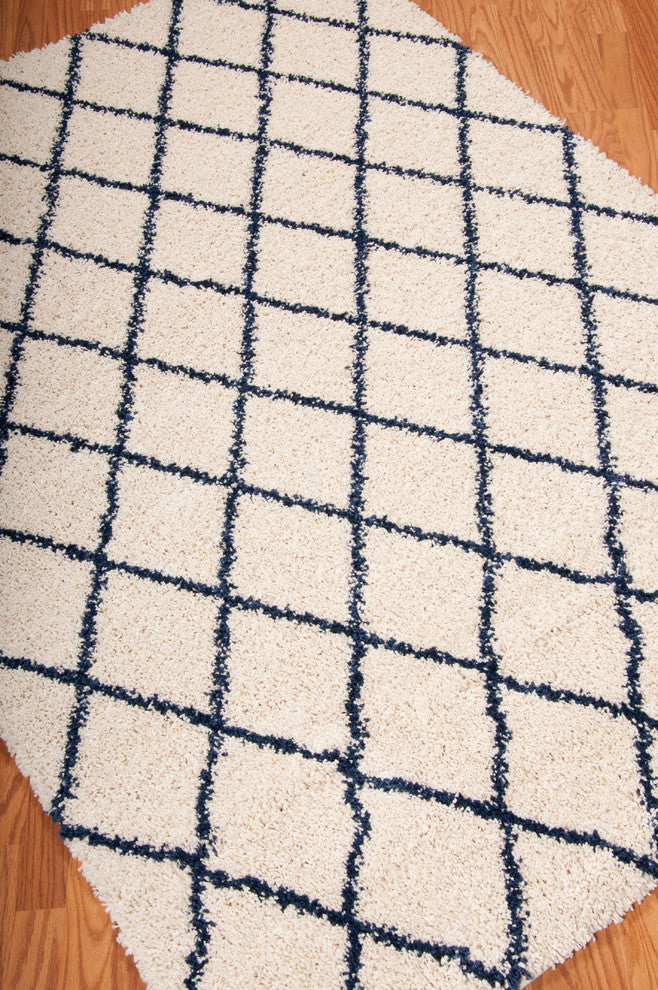 Nourison Brisbane BRI08 Ivory/blue 8'2" x 10' Rectangle