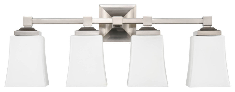 Brighton Vanity Wall Sconce 4 Light, Polished Chrome