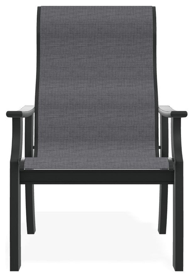 St. Catherine Sling Outdoor Armchair, Augustine Pewter/Graphite