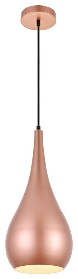 Nicholas 1-Light Honey Gold Pendant