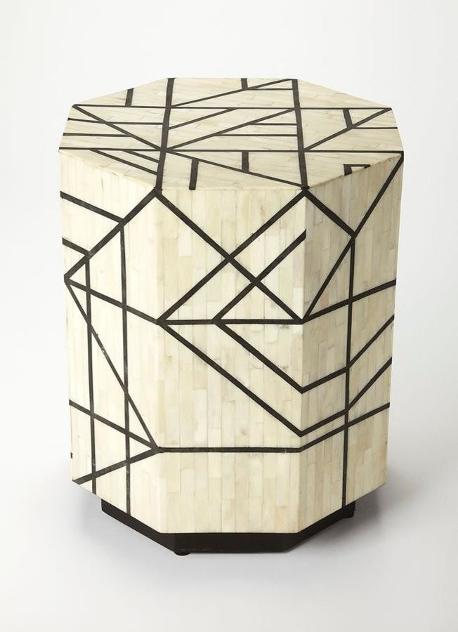 Bone Inlay Bunching Table, Multi-Color