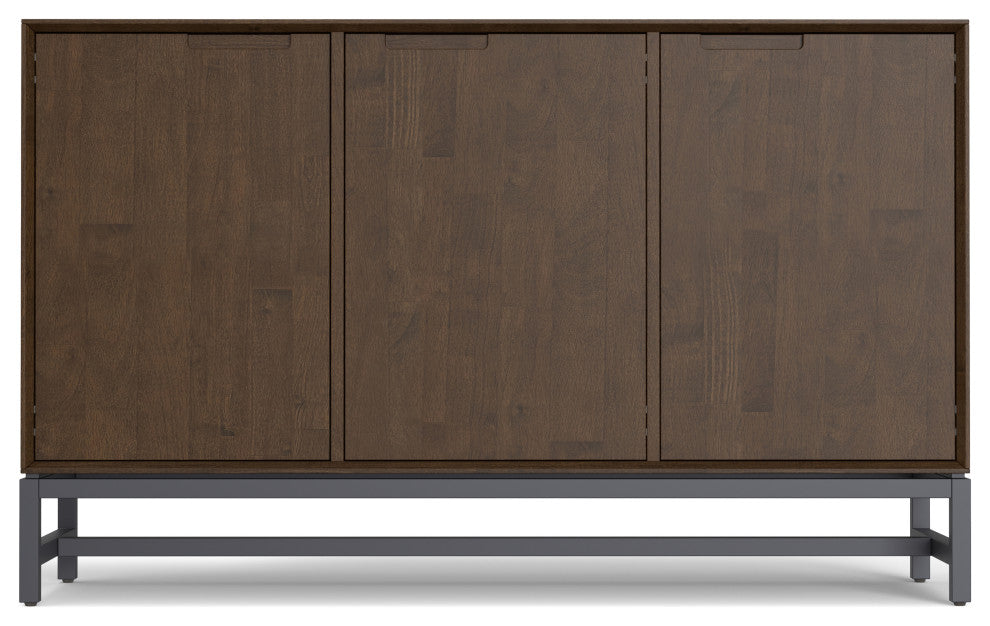 Banting 3 Door Sideboard Buffet, Walnut Brown