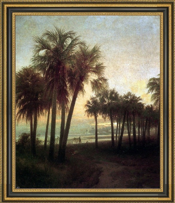 Herman Herzog St. John's River, FloridaFramed Premium Canvas Print, 16"x20"