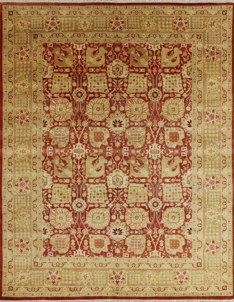 9'x12' Oriental Peshawar Wool Area Rug, W2262