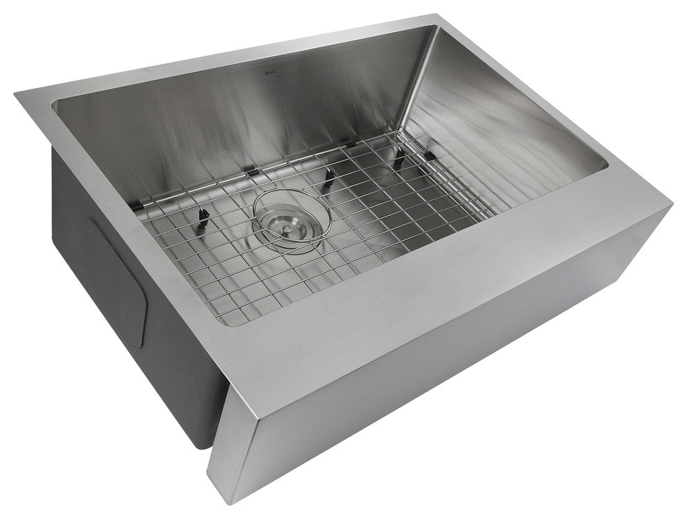 Nantucket Sinks EZApron30 Patented Design Stainless Steel Apron Sink