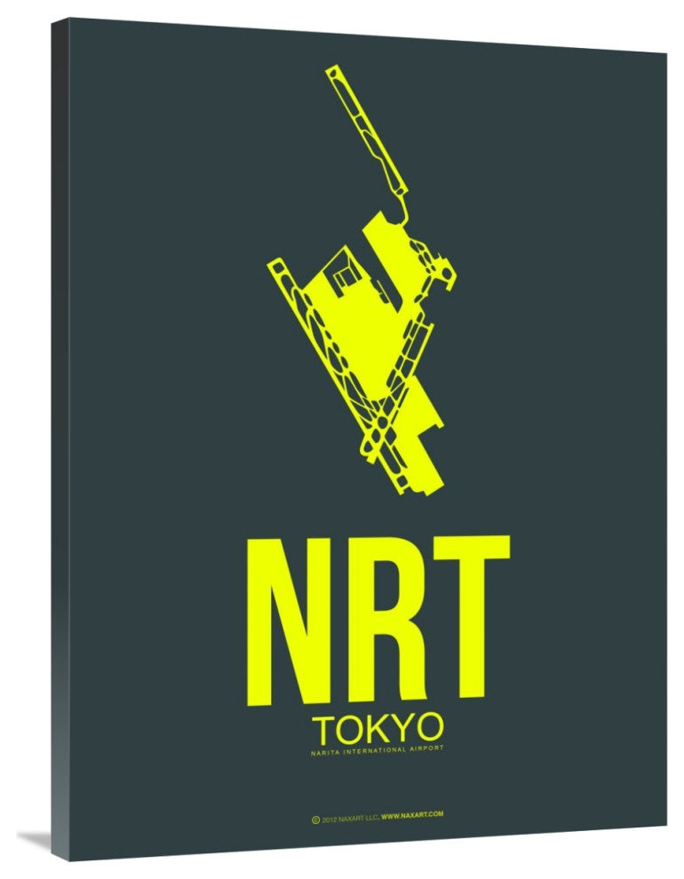 "NRT Tokyo Poster 2" Fine Art Print