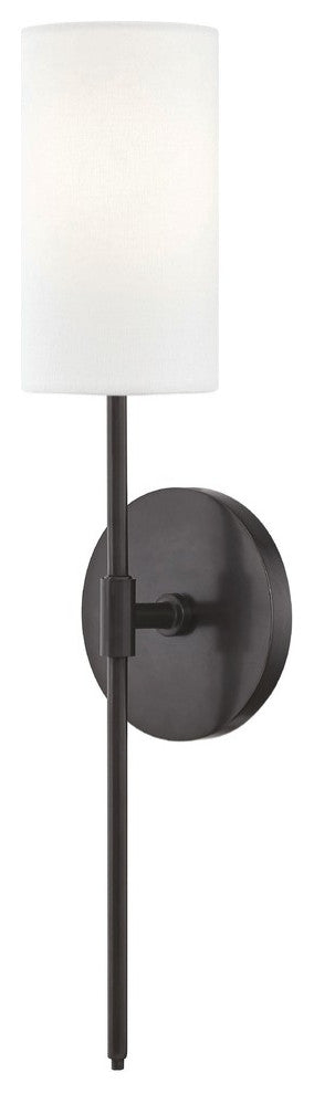 Olivia 1-Light Wall Sconce, Old Bronze Finish