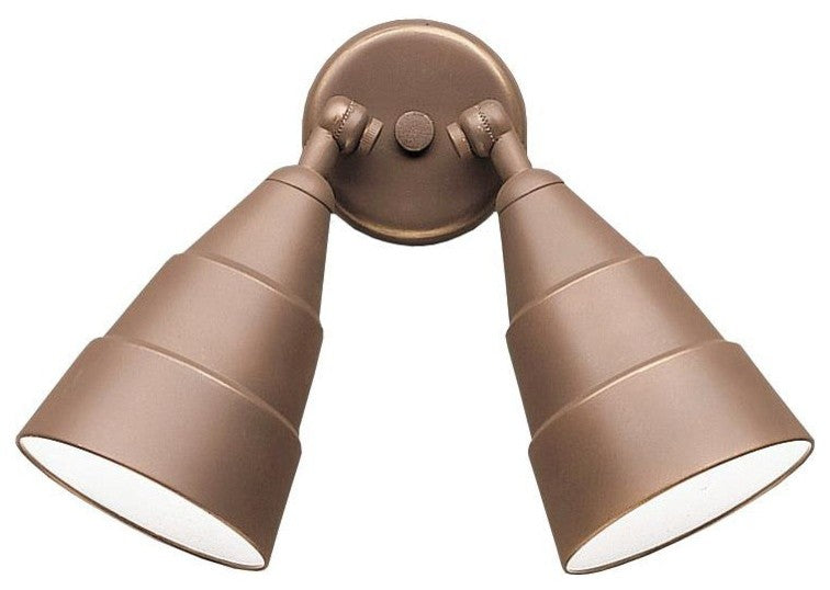Outdoor Wall 2-Light, Architectural Bronze