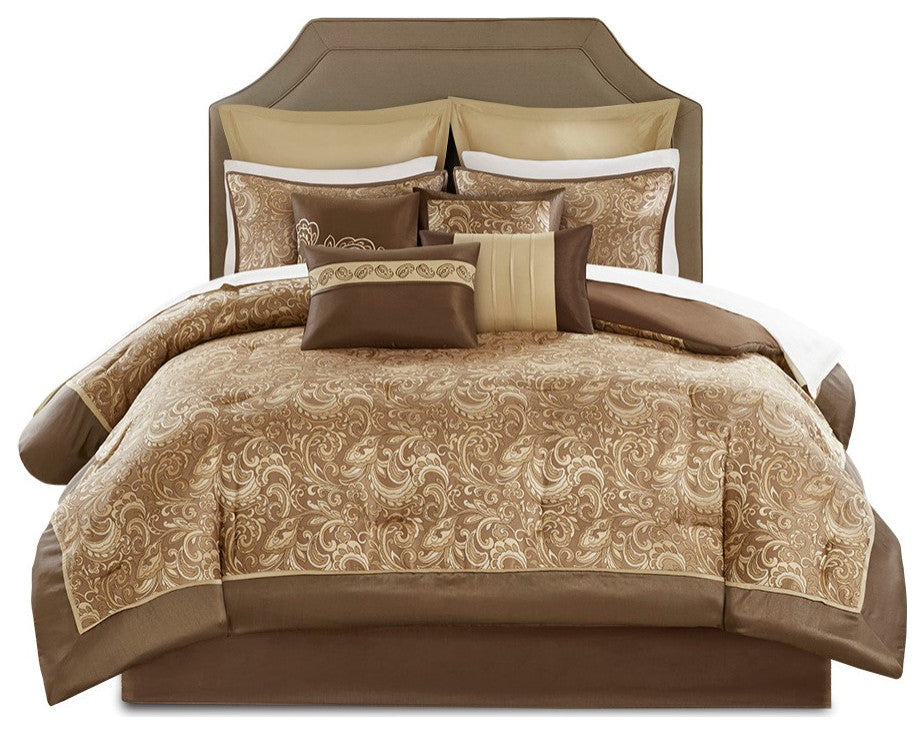 Madison Park Essentials Brystol 24-Piece Traditional Room-in-a-bag Set