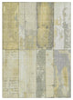 Machine Washable Indoor/Outdoor Chantille ACN1877 Gold 3' x 5' Rug