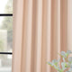 Room Darkening Curtain Panel Pair, Bellini Peach, 50"x96"