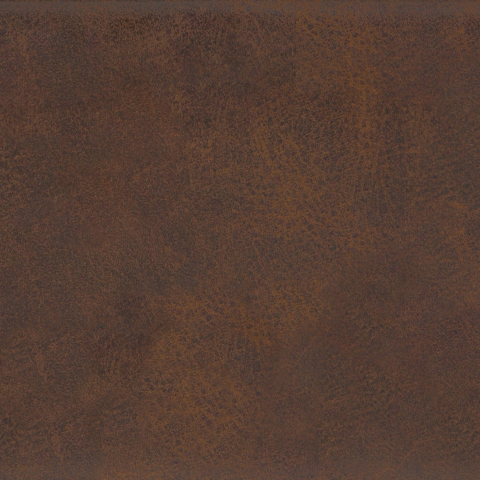Carlson SOLID HARDWOOD Ottoman Bench, Distressed Chestnut Brown