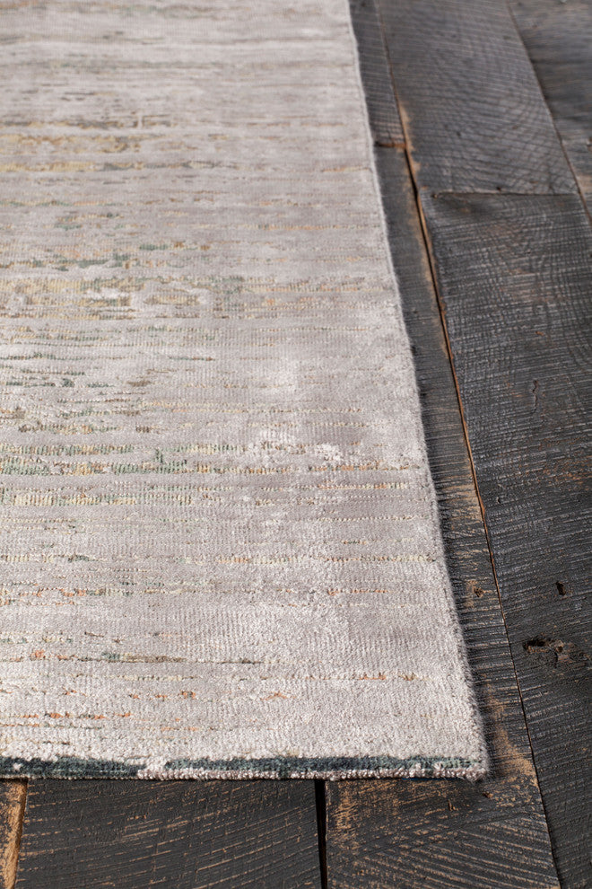 Vingel Traditional Area Rug, Green and Brown, 9'x13'