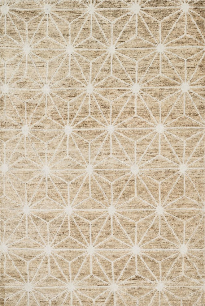 Sahara SJ-09 Ivory Area Rug, 5'6"x8'6"
