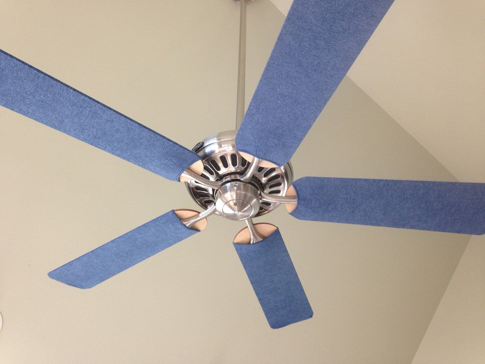 Denim Fan Blade Covers, Set of 5