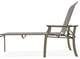 St. Catherine Sling 4-Position Outdoor Chaise Lounge, Fossil/Beachwood