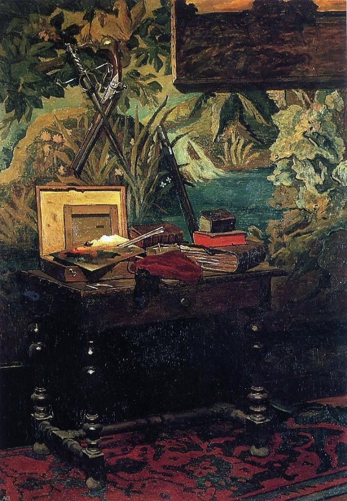 Claude Oscar Monet Corner of a Studio - 18" x 27" Premium Canvas Print