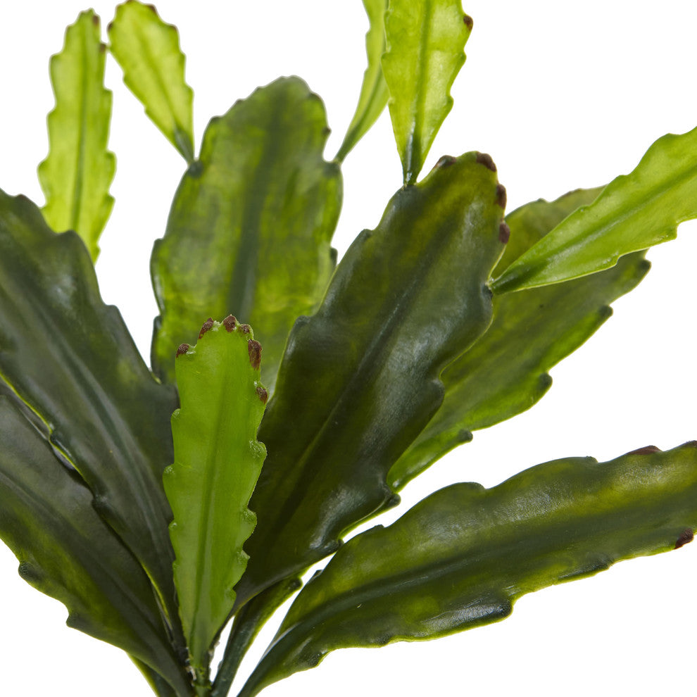 14" Epiphyllum Cactus Artificial Plant, Set of 4