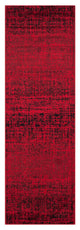 Safavieh Adirondack Collection, ADR116 Rug, Red/Black, 2'6"x8'