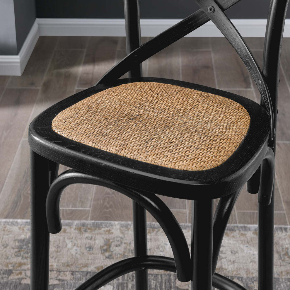 Gear Bar Stool, Black