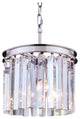 Elegant Lighting Sydney 12" 3 Light Royal Crystal Chandelier