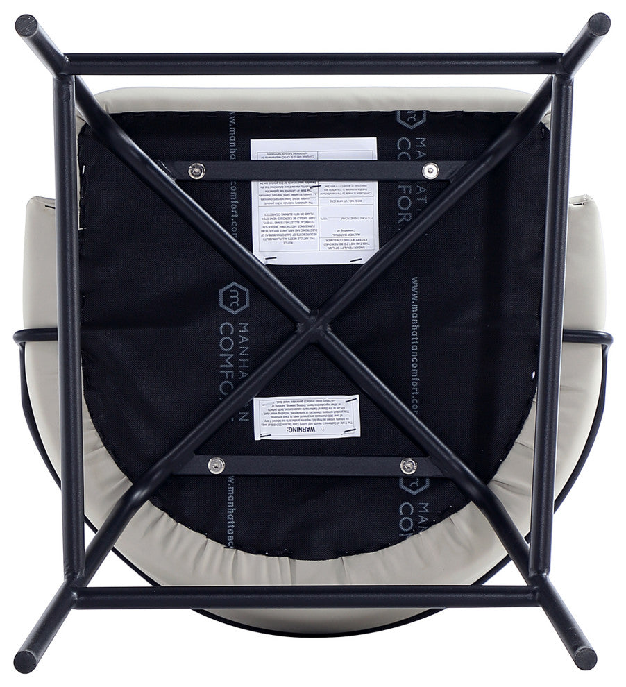 Manhattan Comfort Gracie Barstool, Set of 3
