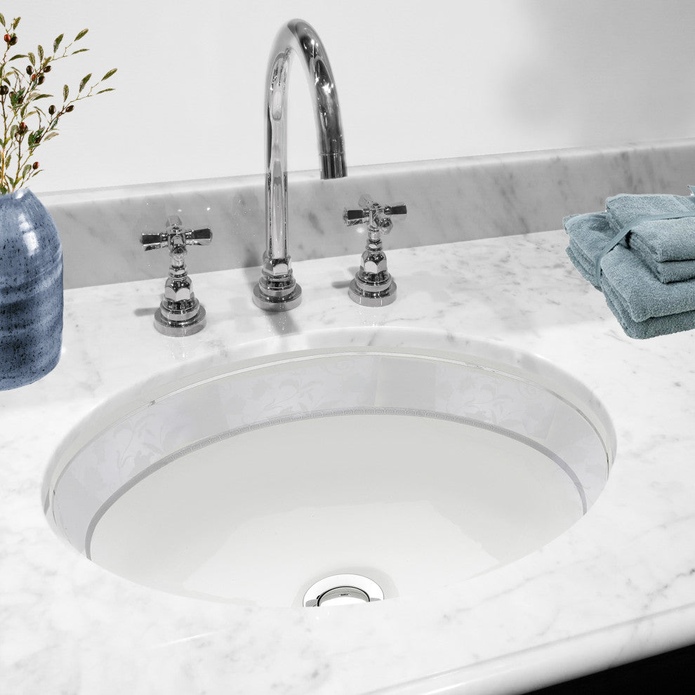 Nantucket Sinks Izola Italian Fireclay Vanity Sink