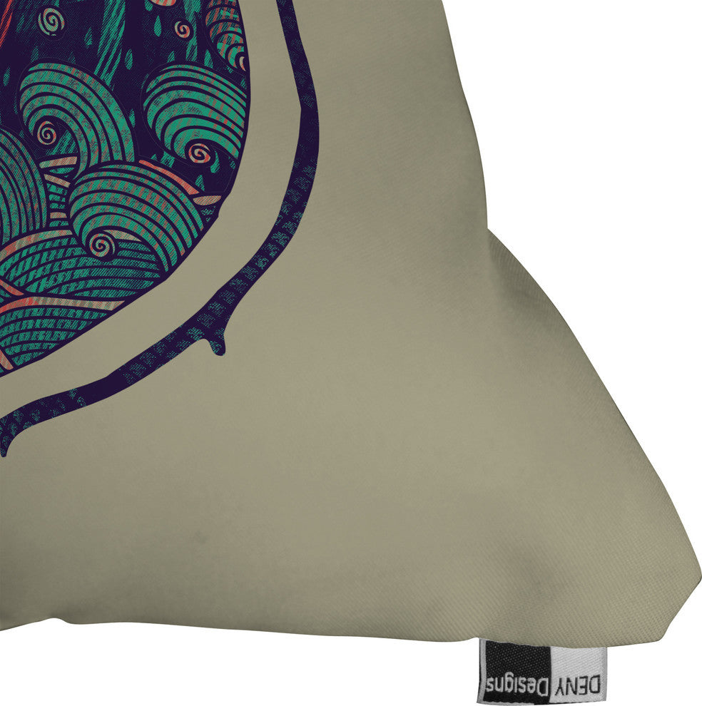 Deny Designs Hector Mansilla Water Outdoor Throw Pillow