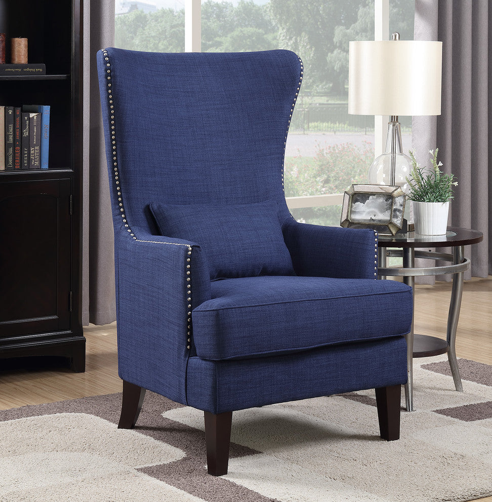 Picket House Furnishings Kegan Accent Chair, Blue