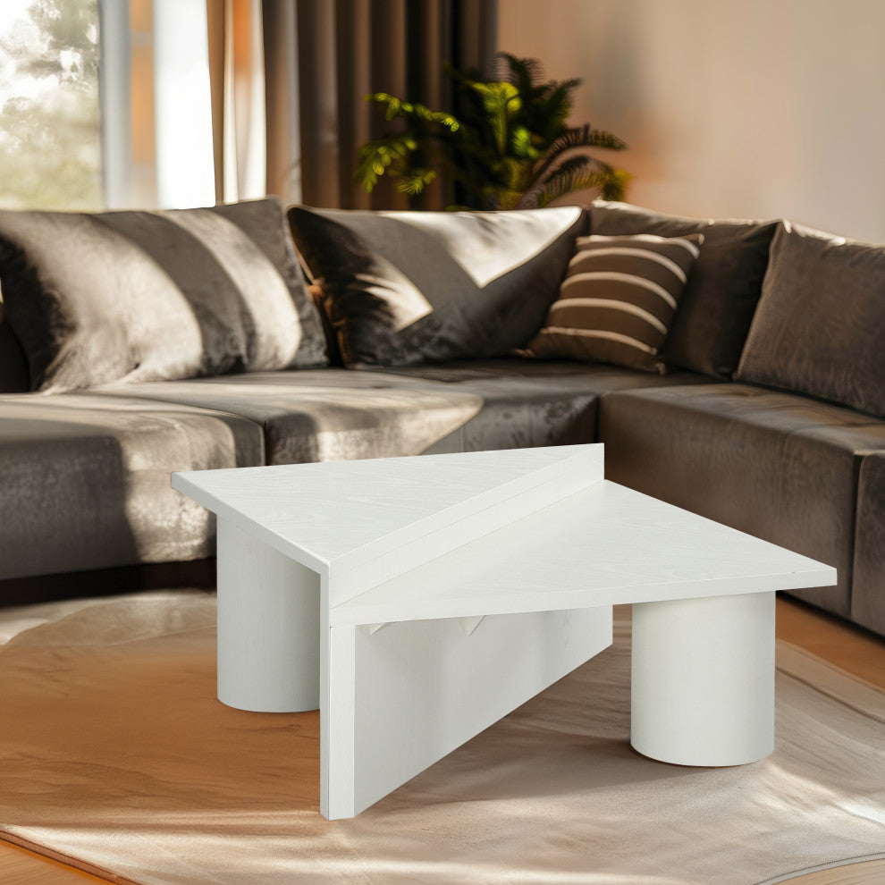 Pavillion Coffee Table, White