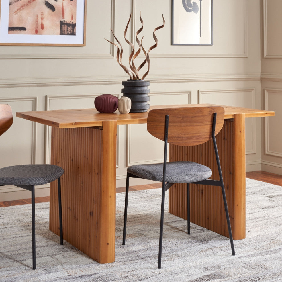 Safavieh Buckley 58" Dining Table, Brown