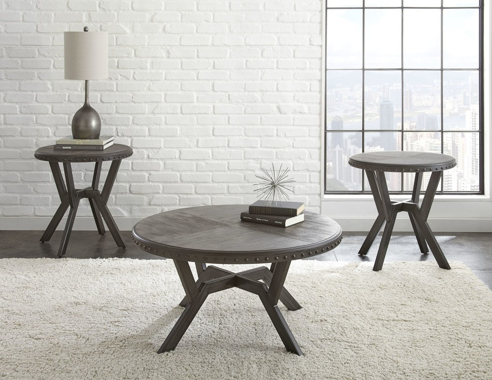 Alamo Round Cocktail Table