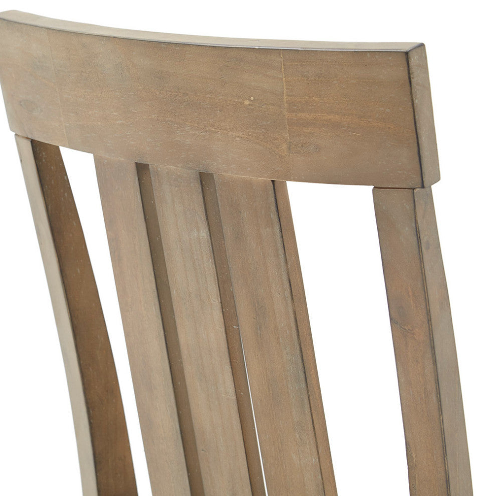INK+IVY Sonoma Dining Bench, Natural, Reclaimed Gray, Dining Chairs