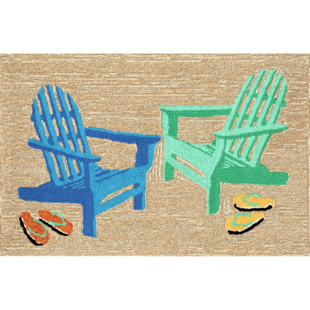 Frontporch Adirondack Indoor/Outdoor Rug Seaside 2'6x4'