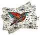 Deny Designs Julia Da Rocha Humming Bird In Paradise Pillowcase