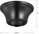 Matte Black Accessory Ceiling Fan Canopy