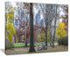 "Central Park New York City in Autumn" Landscape Wall Art Canvas Print, 20"x12"