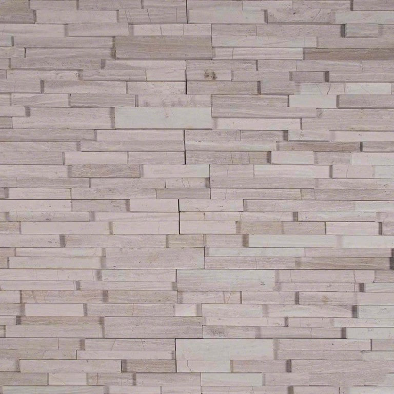 White Oak 6X24 Ledger Panel 3D, 6x24