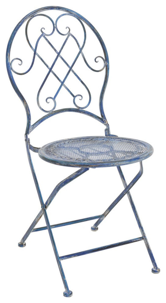 Safavieh Adriel 3Pc Bistro Set, Mossy Blue