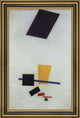 Kazimir Malevich Suprematism - 16" x 24" Framed Premium Canvas Print