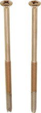 Escutcheon Trim Screws, Set of 2, Extra Long, Champagne Bronze