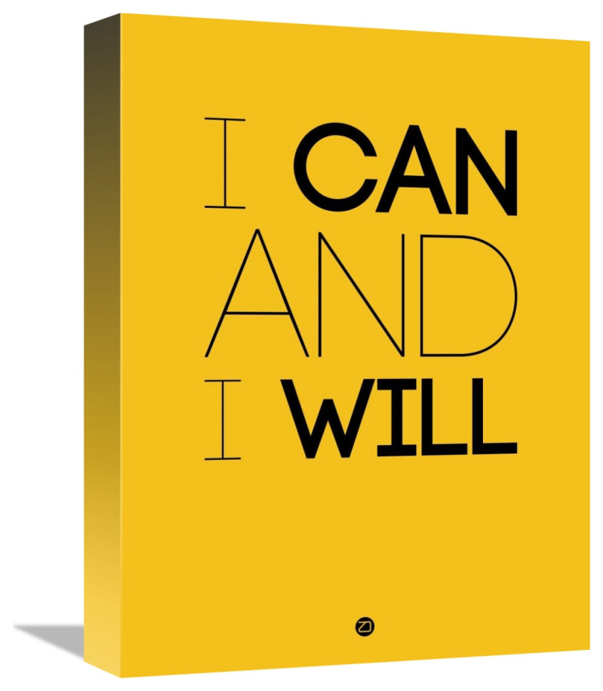 "I Can And I Will Poster 2" Fine Art Print