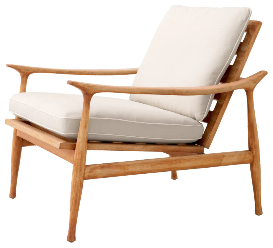 Natural Teak Outdoor Lounge Chair | Eichholtz Manzo