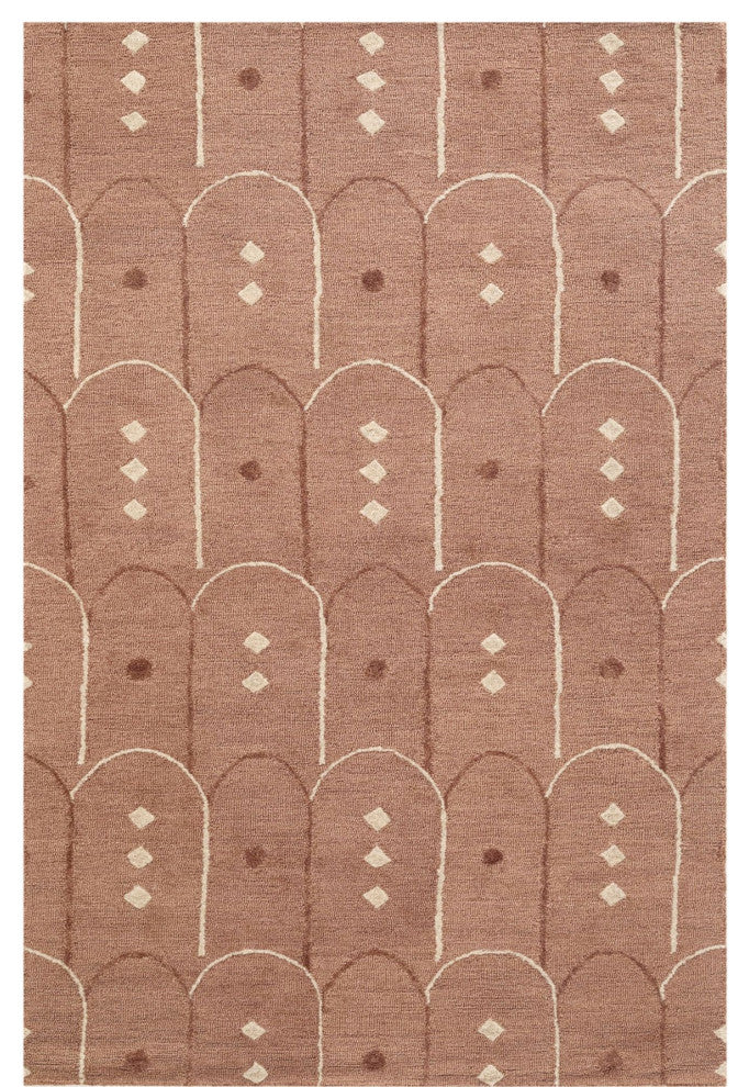 Aero Ursa Area Rug, Blush, 3'x5'