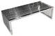 Soho Rectangular Cocktail Table With Tempered Glass, Gray