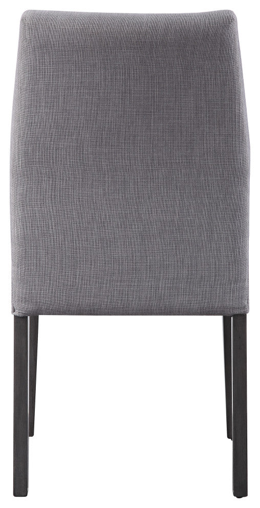 ACME Bernice Side Chair, Set of 2, Gray Oak