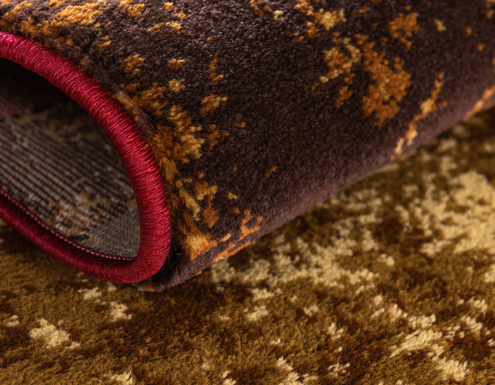 Unique Loom Multicolored Barista Kouillou 5' 0 x 8' 0 Area Rug