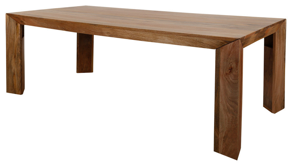 Parker House Crossings Downtown 86 In. Dining Table With 4 Upholstered Chairs